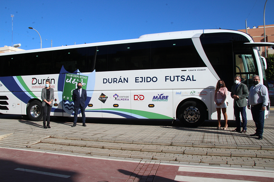 Durán Ejido Futsal presenta su nuevo auobús