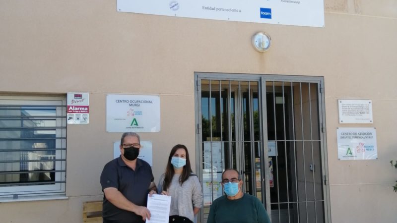 El CD El Ejido Futsal y la Asociación Murgi promocionan el deporte inclusivo