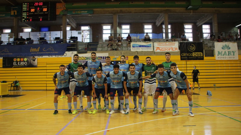 Gran imagen y holgada victoria del CD El Ejido Futsal