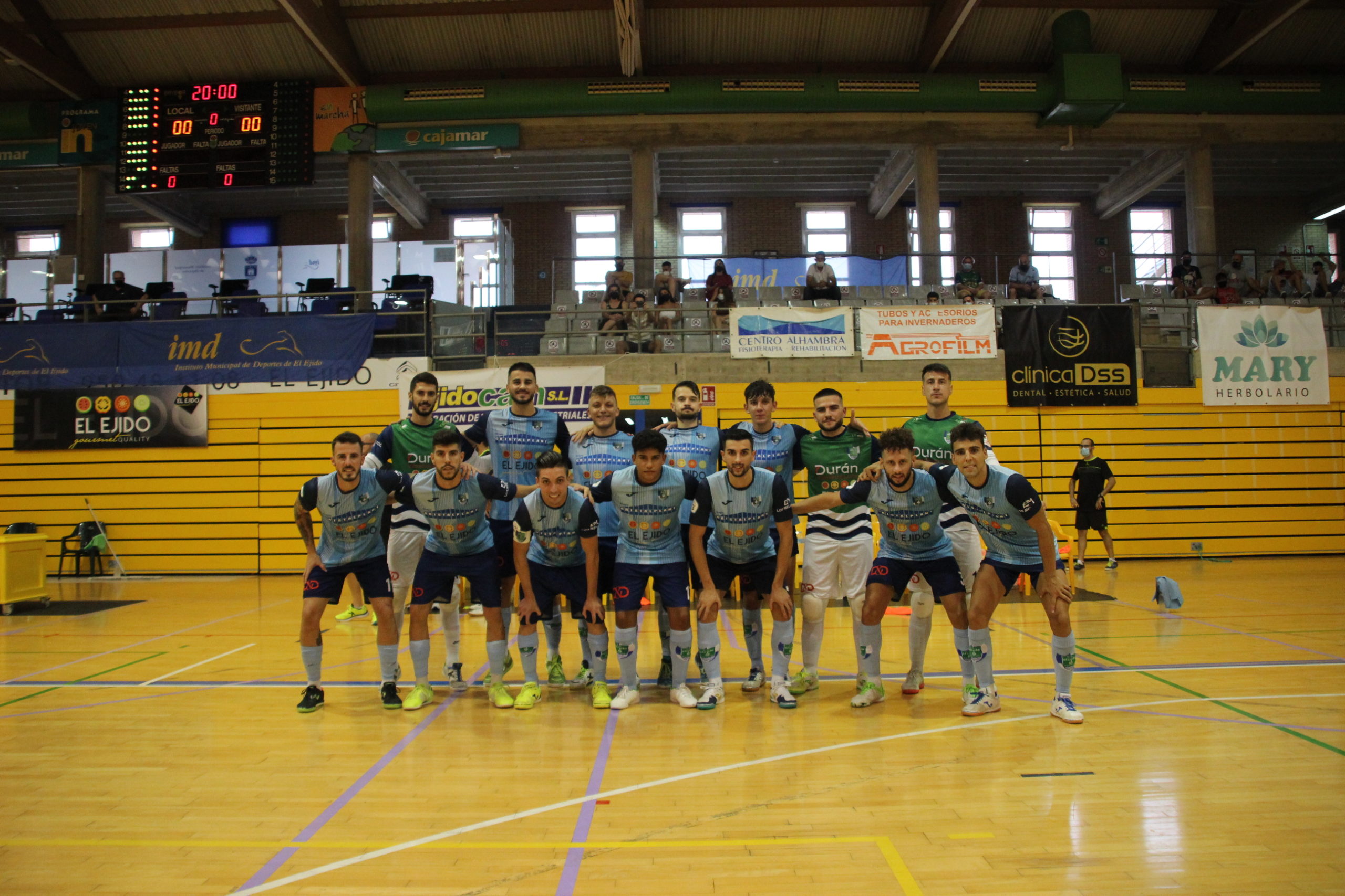 Gran imagen y holgada victoria del CD El Ejido Futsal
