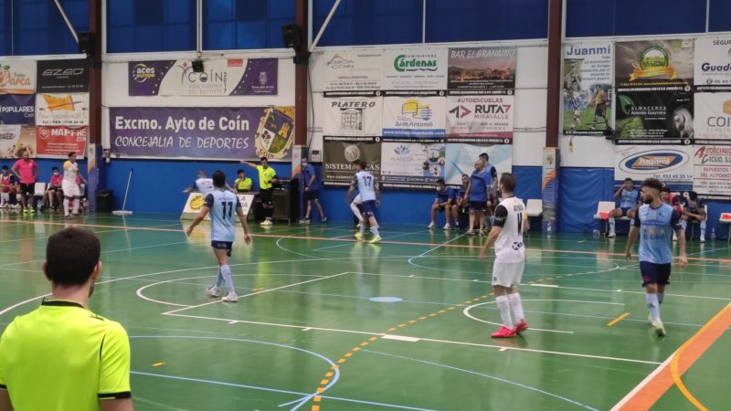 El CD El Ejido Futsal se impone 0-8 a la UD Coineña FS