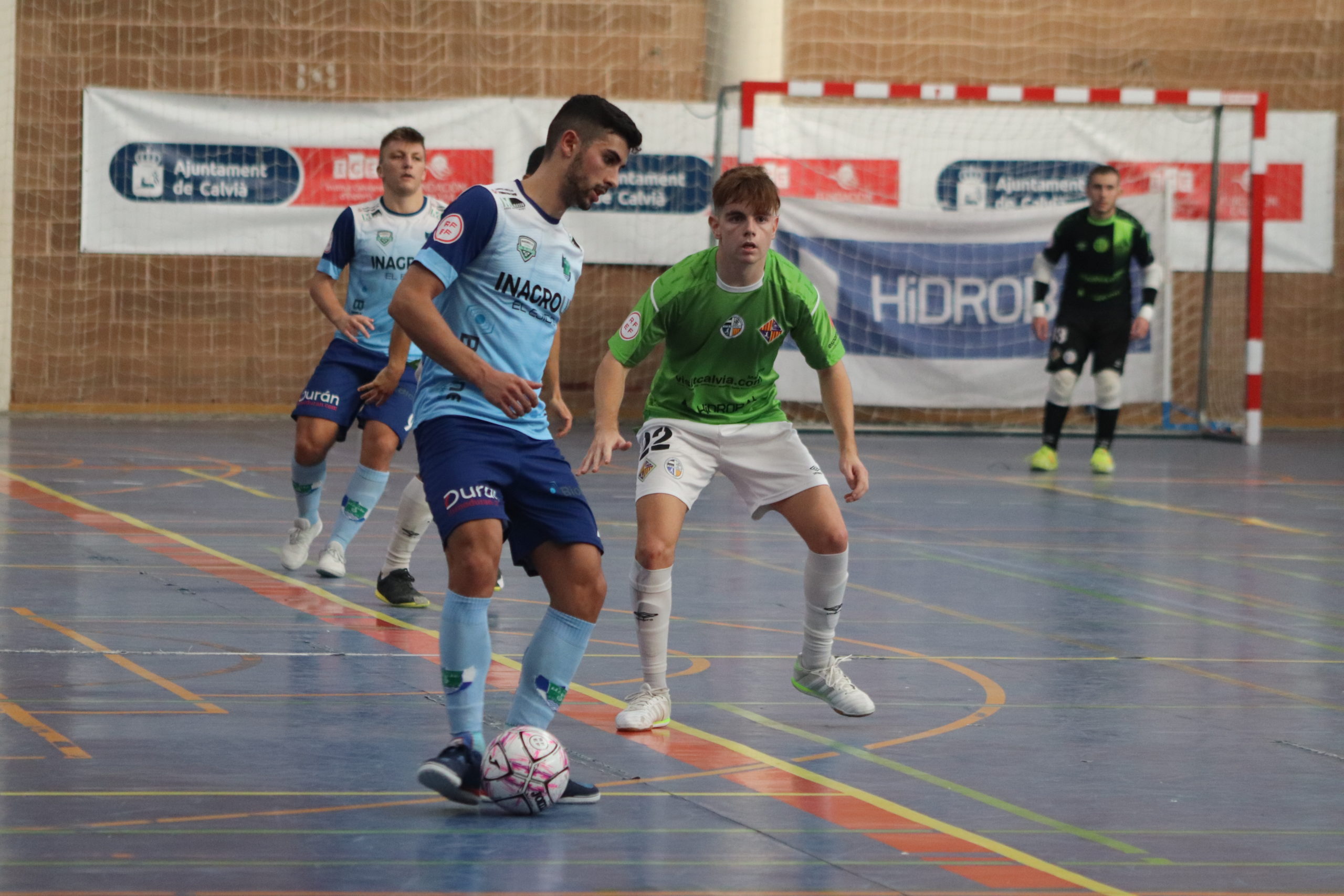 Las bajas y la falta de puntería le pasan factura a Inagroup El Ejido Futsal en Calvià