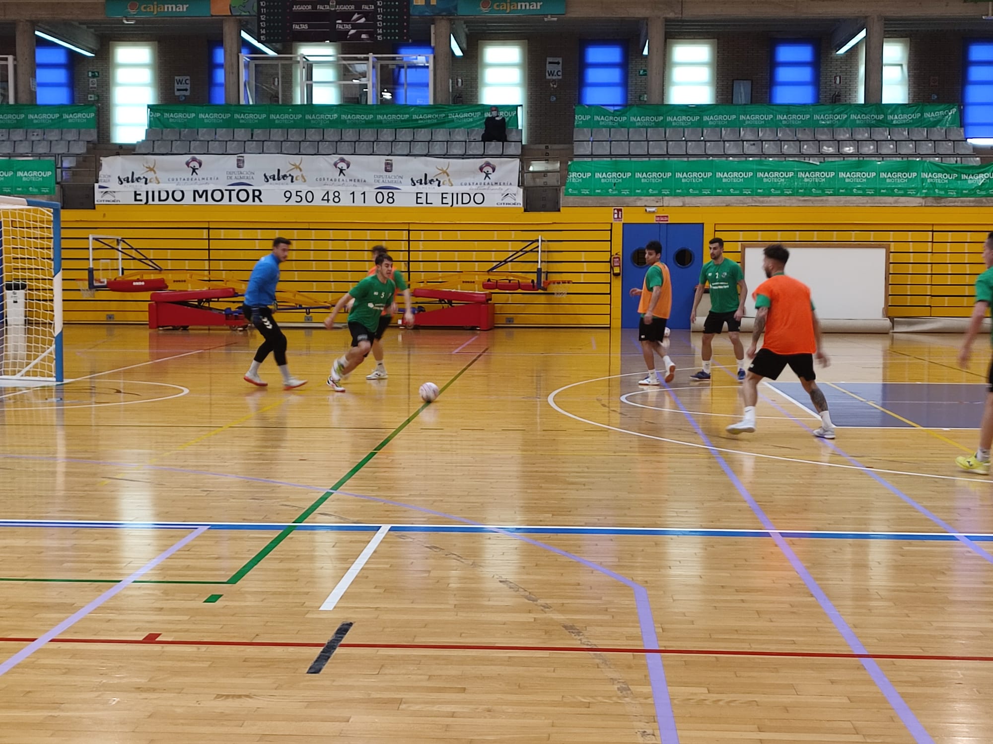 Inagroup El Ejido Futsal vuelve al trabajo