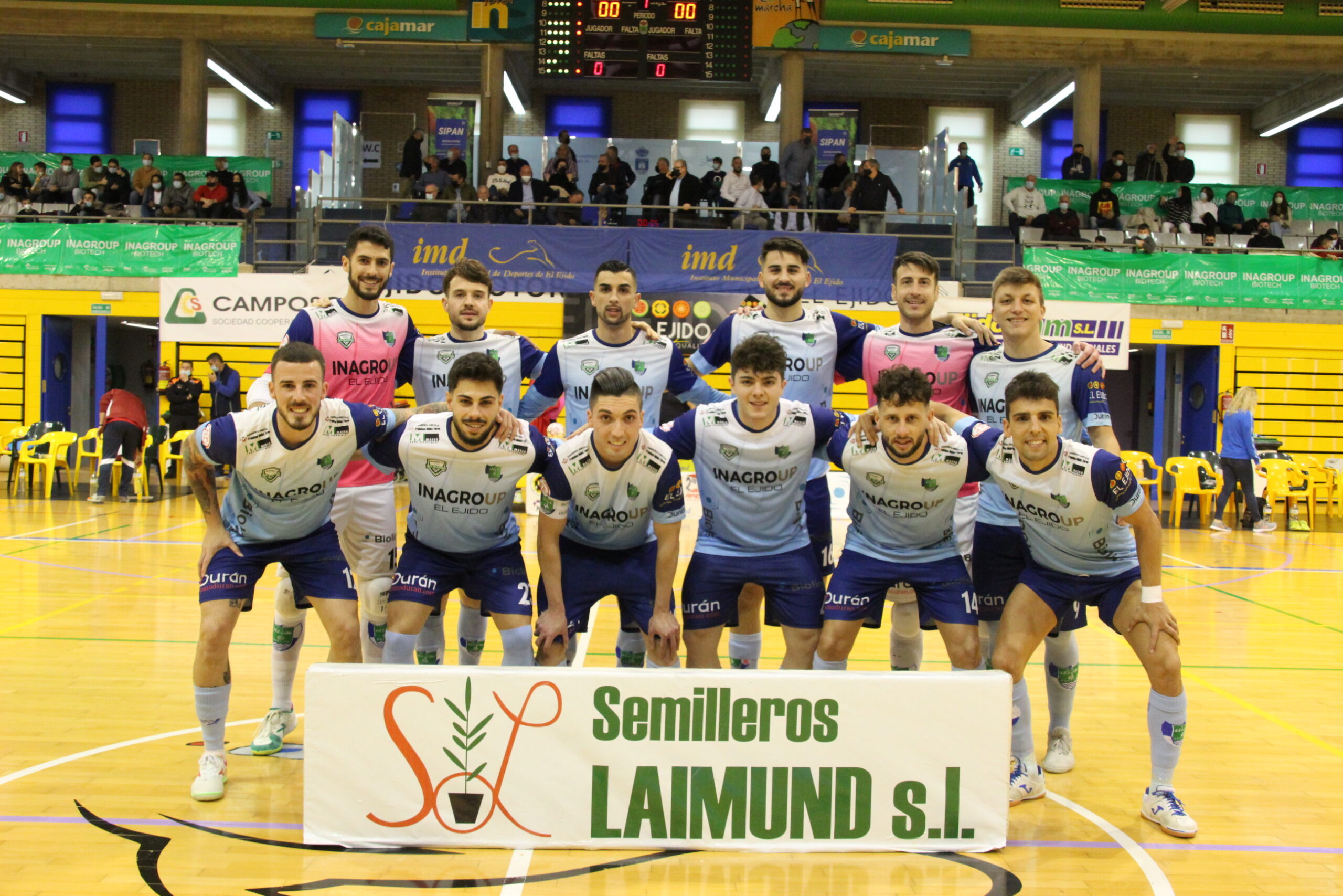 Tablas entre Inagroup El Ejido Futsal y Unión África Ceutí