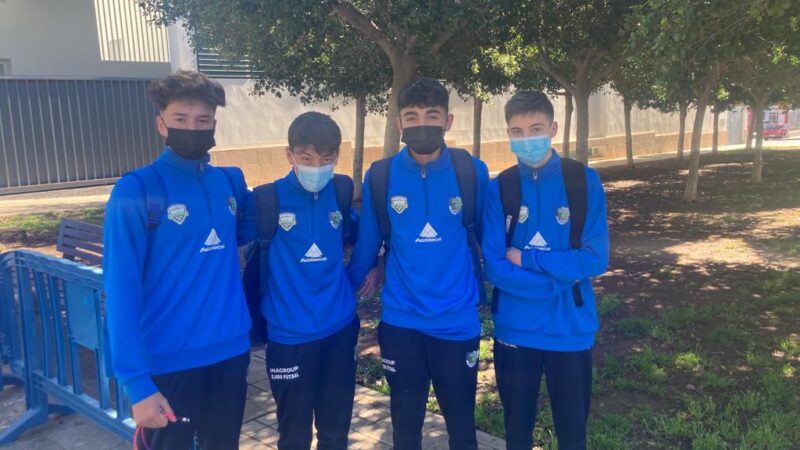 Convocados cuatro jugadores celestes con la Selección Andaluza Infantil
