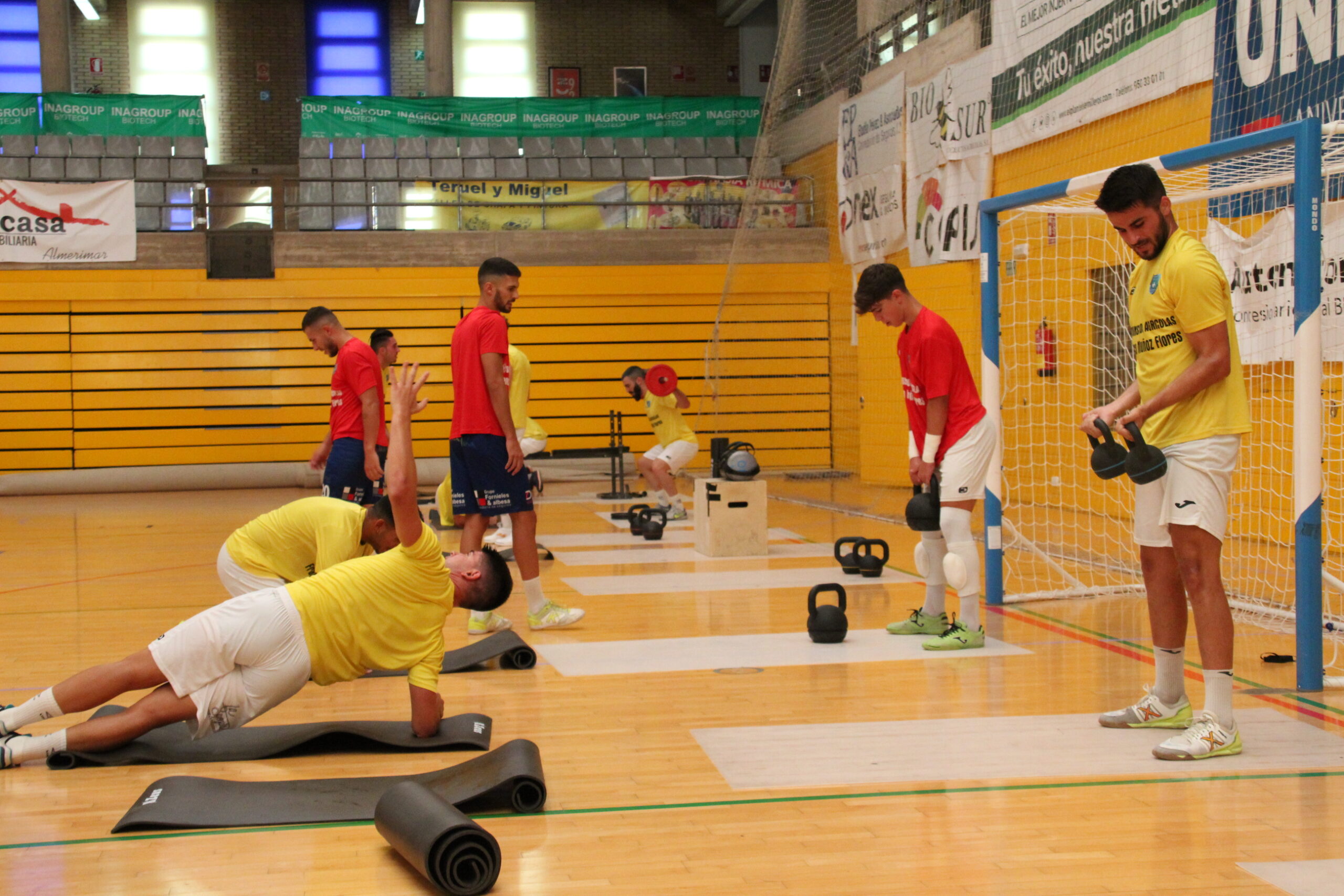 Inagroup El Ejido Futsal salta a la pista