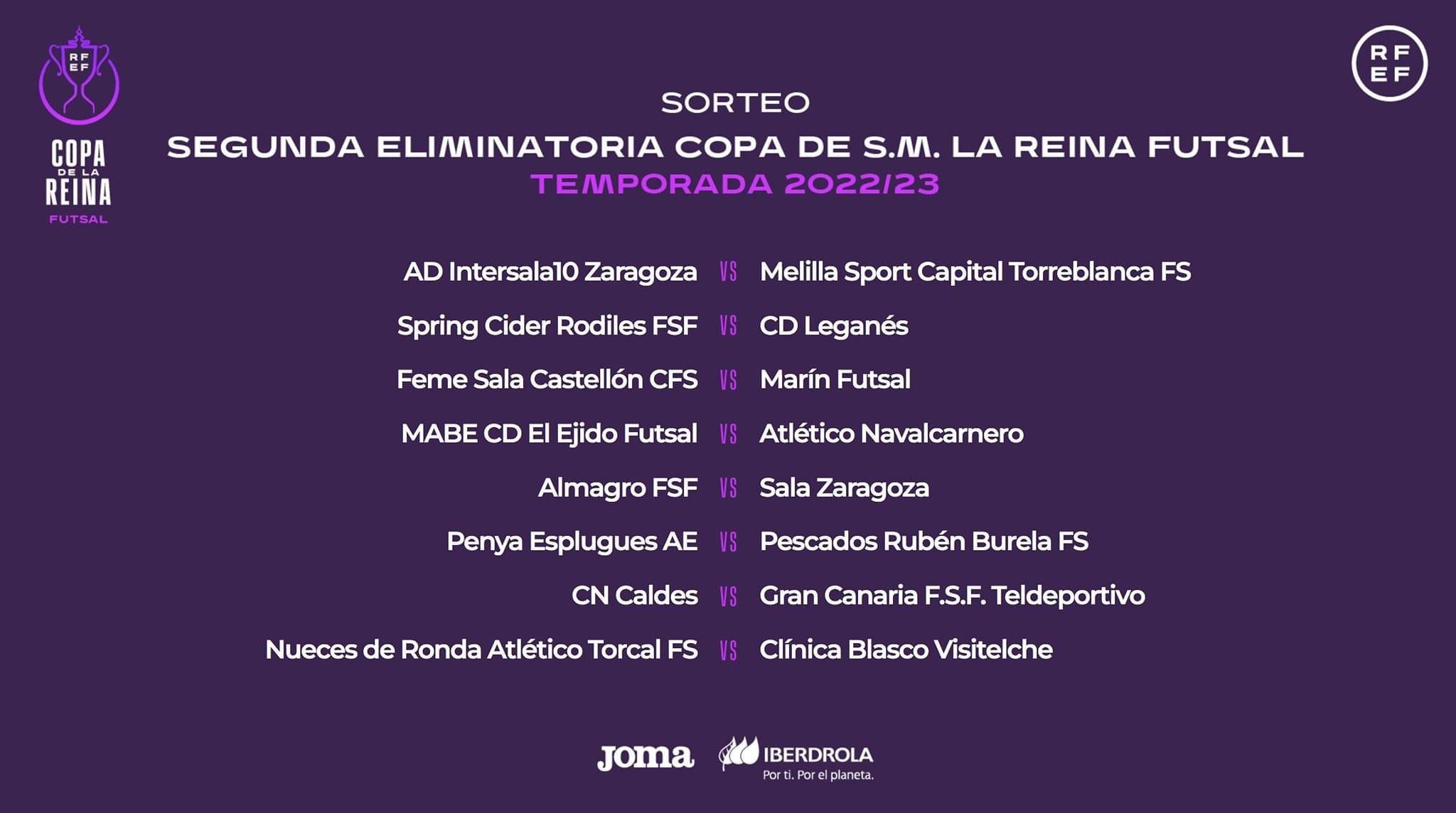 Rival de altura para Inagroup Mabe El Ejido Futsal en la Copa de la Reina