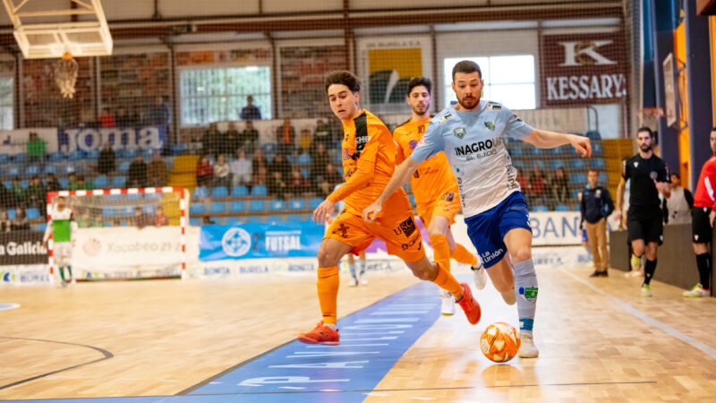 Inagroup El Ejido Futsal suma un punto en Burela