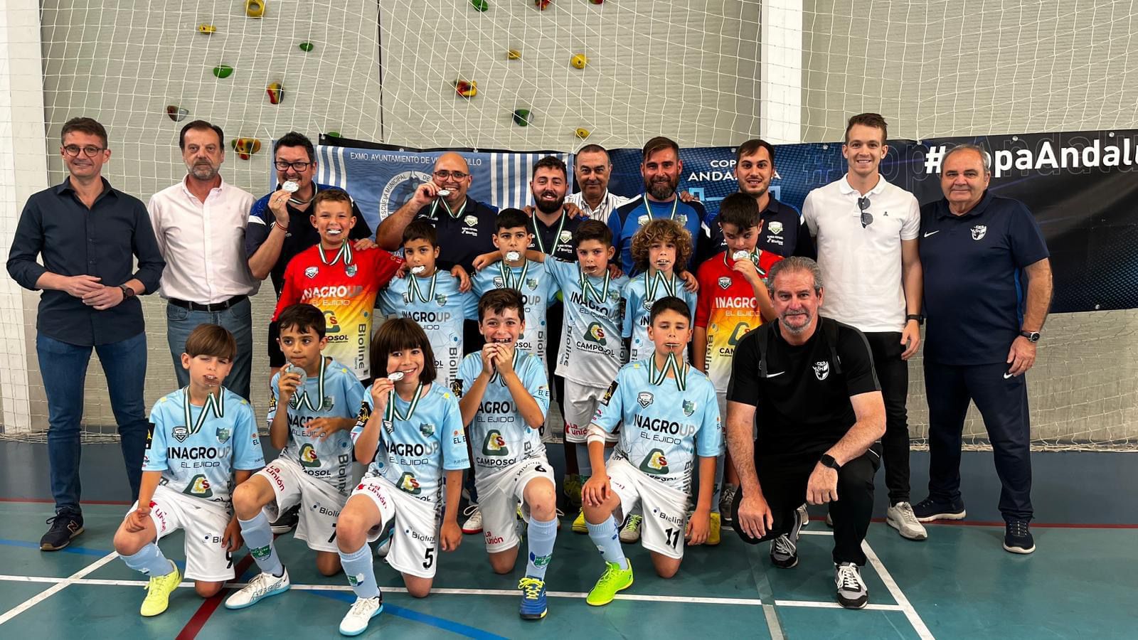 El Benjamín Camposol Inagroup El Ejido Futsal, subcampeón de Andalucía
