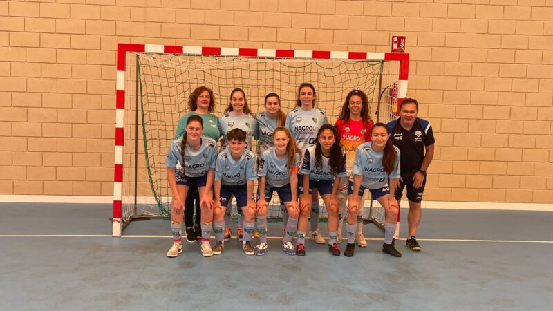 El Cadete Femenino de Inagroup El Ejido Futsal, campeón de Liga