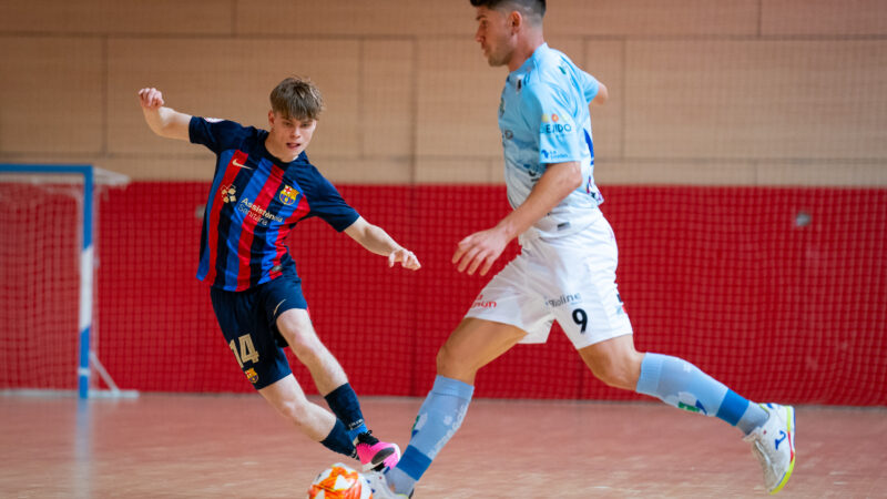 Inagroup El Ejido Futsal vence en Barcelona