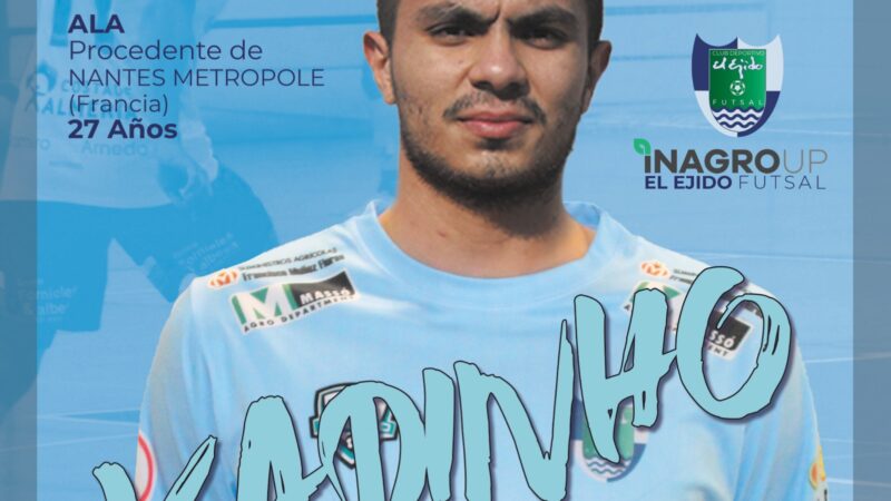 Kadinho firma con Inagroup El Ejido Futsal para la próxima temporada