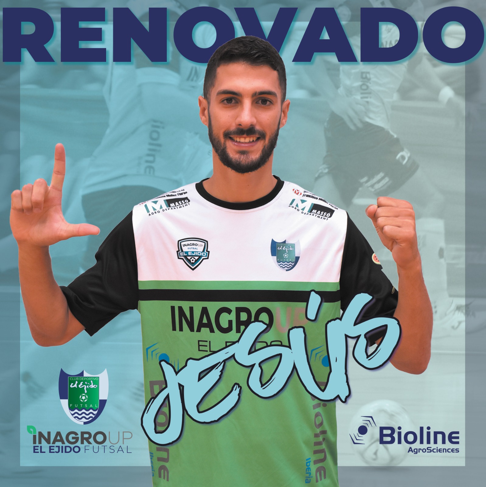 Jesús Gómez vivirá su quinta temporada en Inagroup El Ejido Futsal