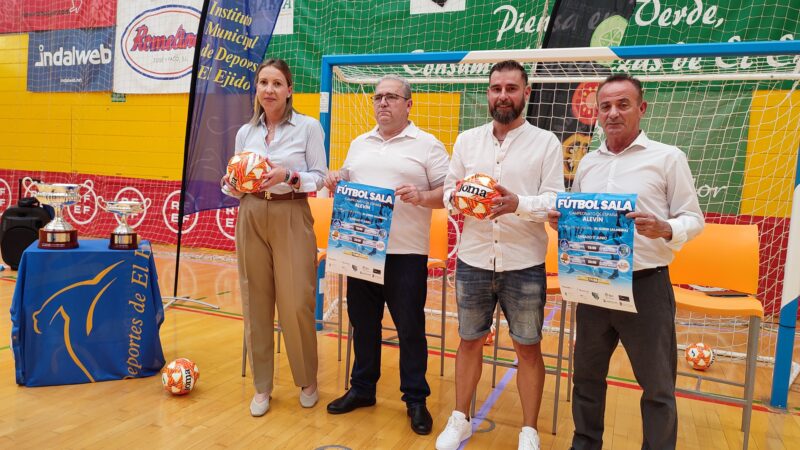 El Ejido se convierte en sede de la Fase Final del Campeonato de España de Fútbol Sala Alevín