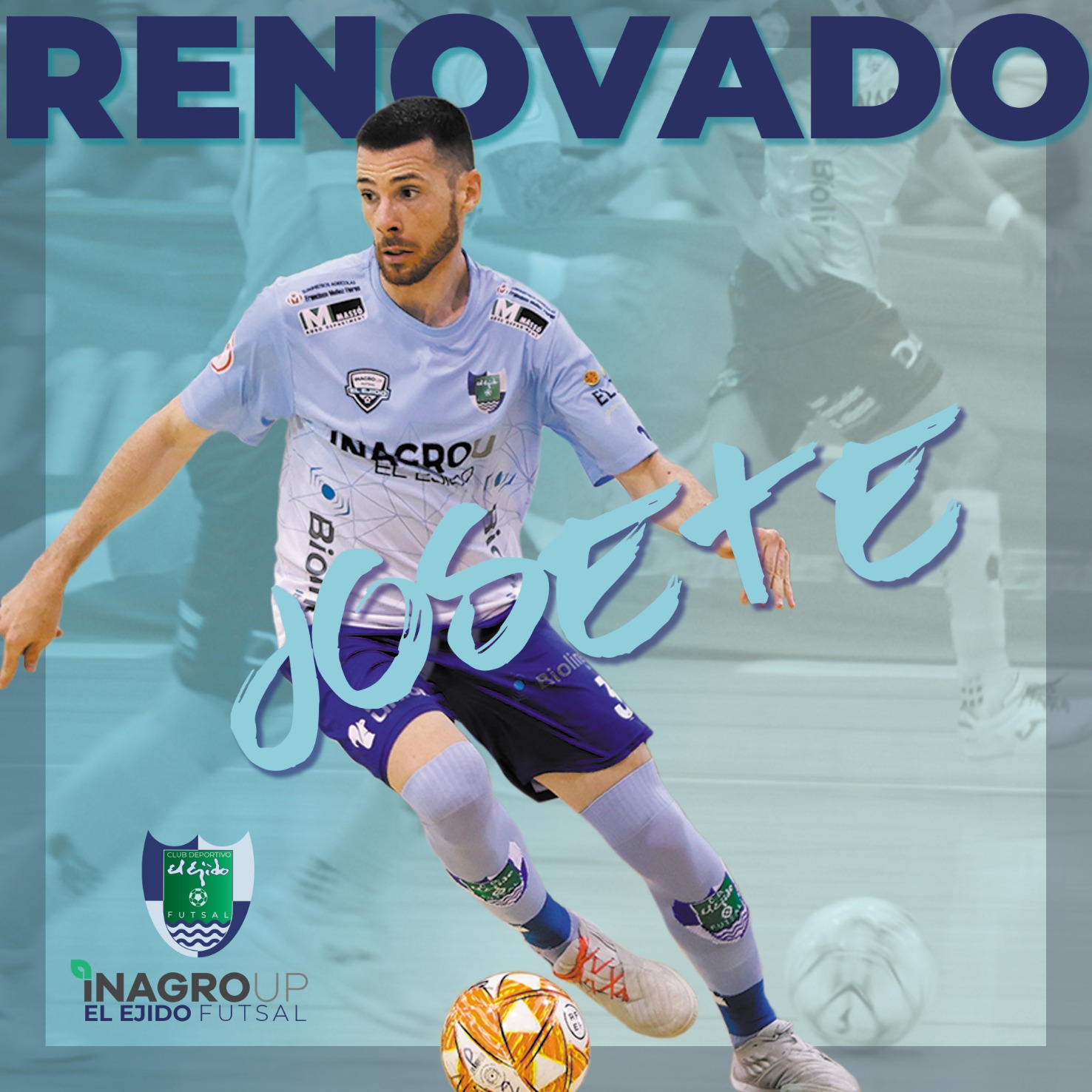 Josete se une a Inagroup El Ejido Futsal por una temporada más