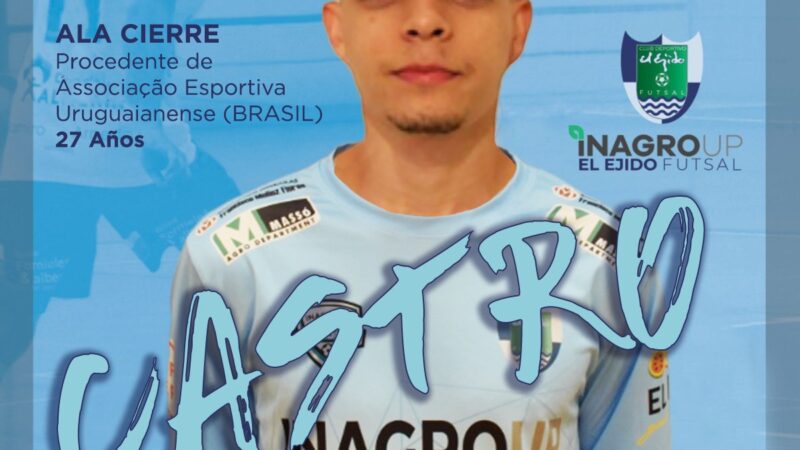 Inagroup El Ejido Futsal firma al ala cierre Evaristo Castro