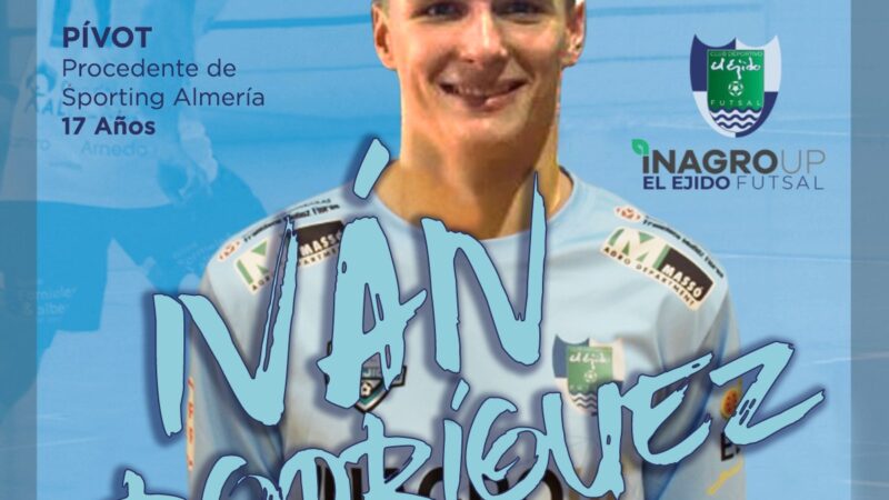 El joven almeriense Iván Rodríguez firma con Inagroup El Ejido Futsal