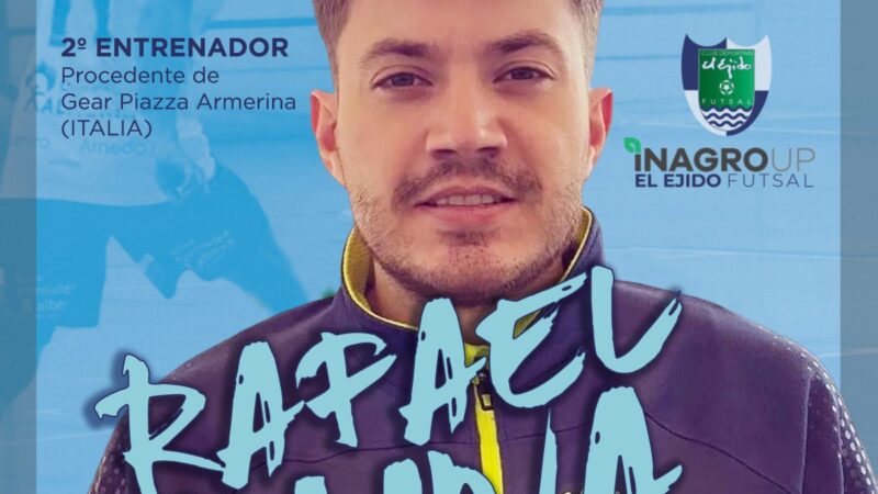 Rafael Luna, nuevo segundo entrenador de Inagroup El Ejido Futsal