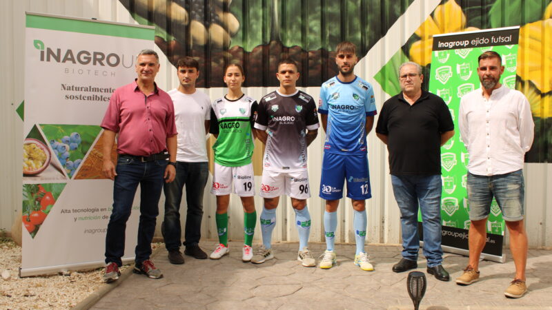 El celeste sigue identificando a los equipos de Inagroup El Ejido Futsal
