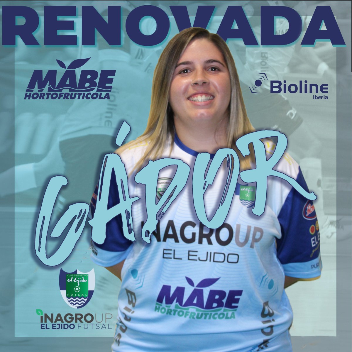 Gádor continuará una temporada más en Inagroup Mabe El Ejido Futsal