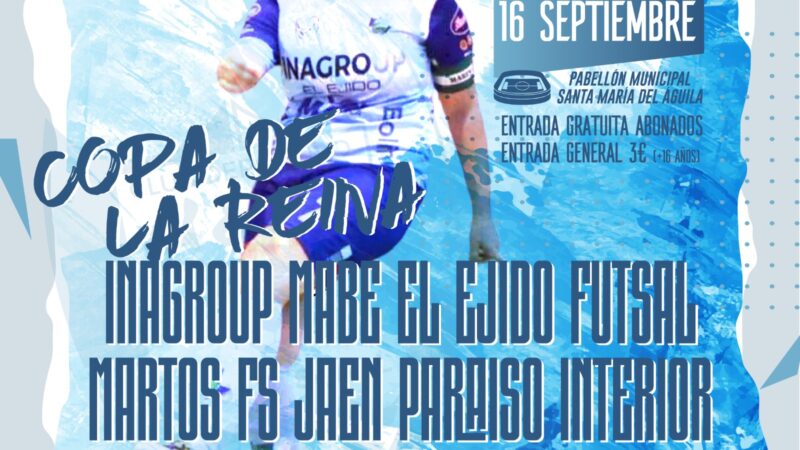 El Ejido tiene una cita este sábado con la Copa de la Reina de Futsal