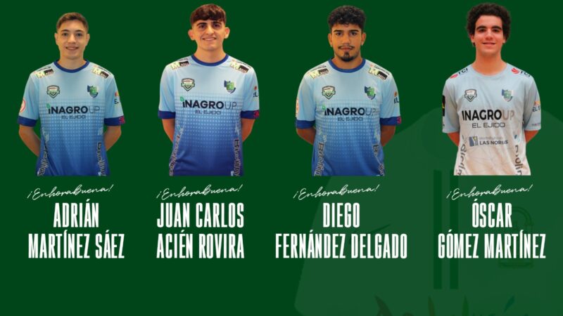 Hasta siete jugadores celestes son llamados con las selecciones andaluzas