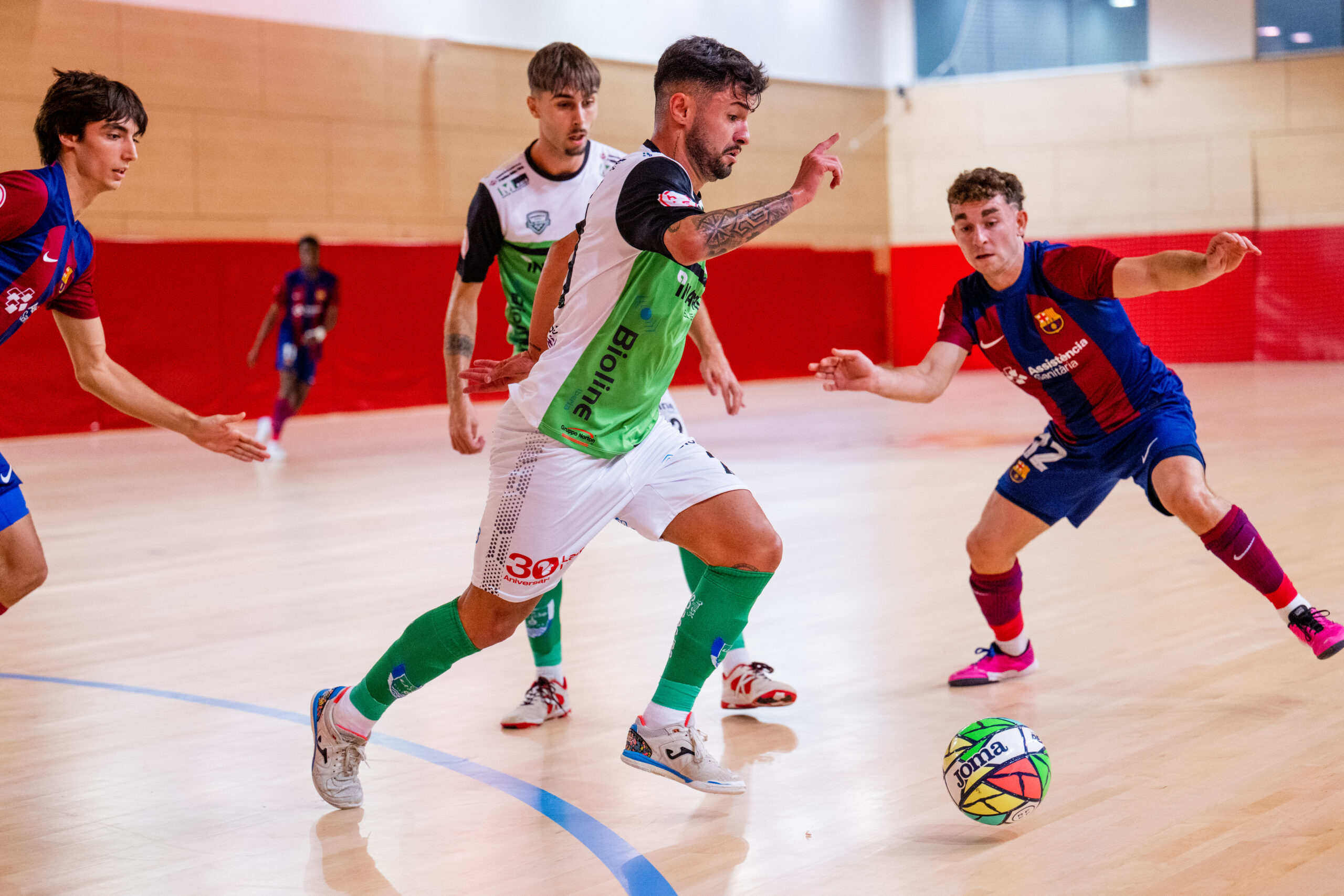 Inagroup El Ejido Futsal pierde su primer partido en Barcelona