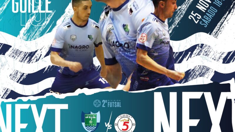 Inagroup El Ejido Futsal buscará una nueva victoria en casa ante Sala 5 Martorell