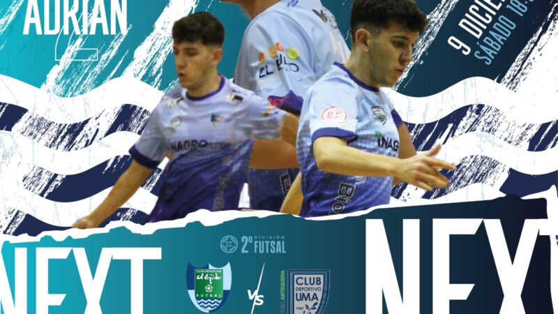 Inagroup El Ejido Futsal recibe este sábado al líder