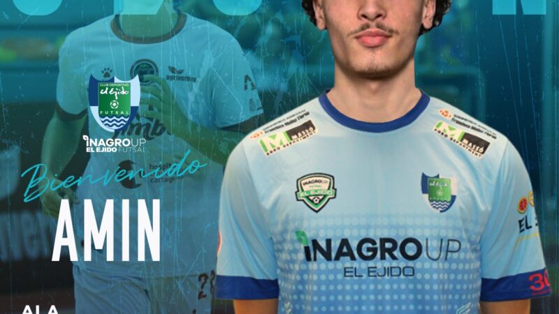 El ala francés Amin se suma Inagroup El Ejido Futsal