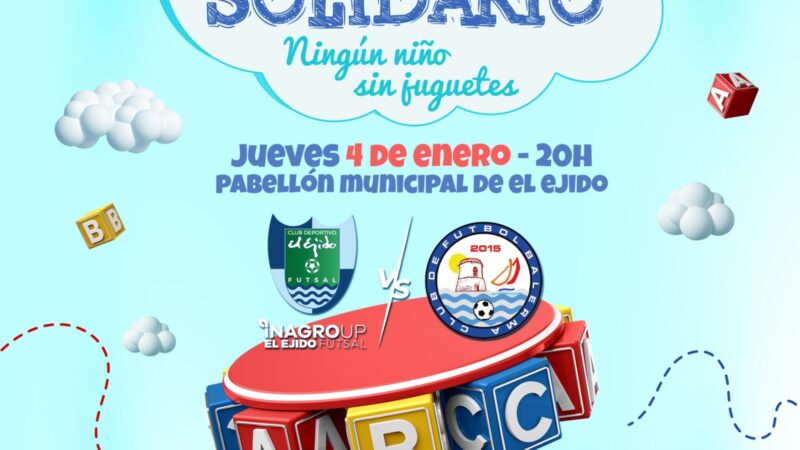 Inagroup El Ejido Futsal y CF Balerma juegan este jueves el partido de la ilusión