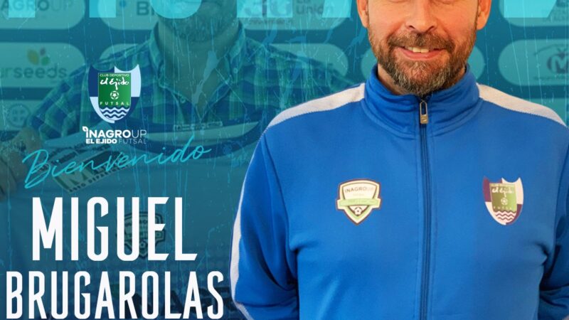 Miguel Brugarolas asume el cargo de Segundo Entrenador de Inagroup El Ejido Futsal