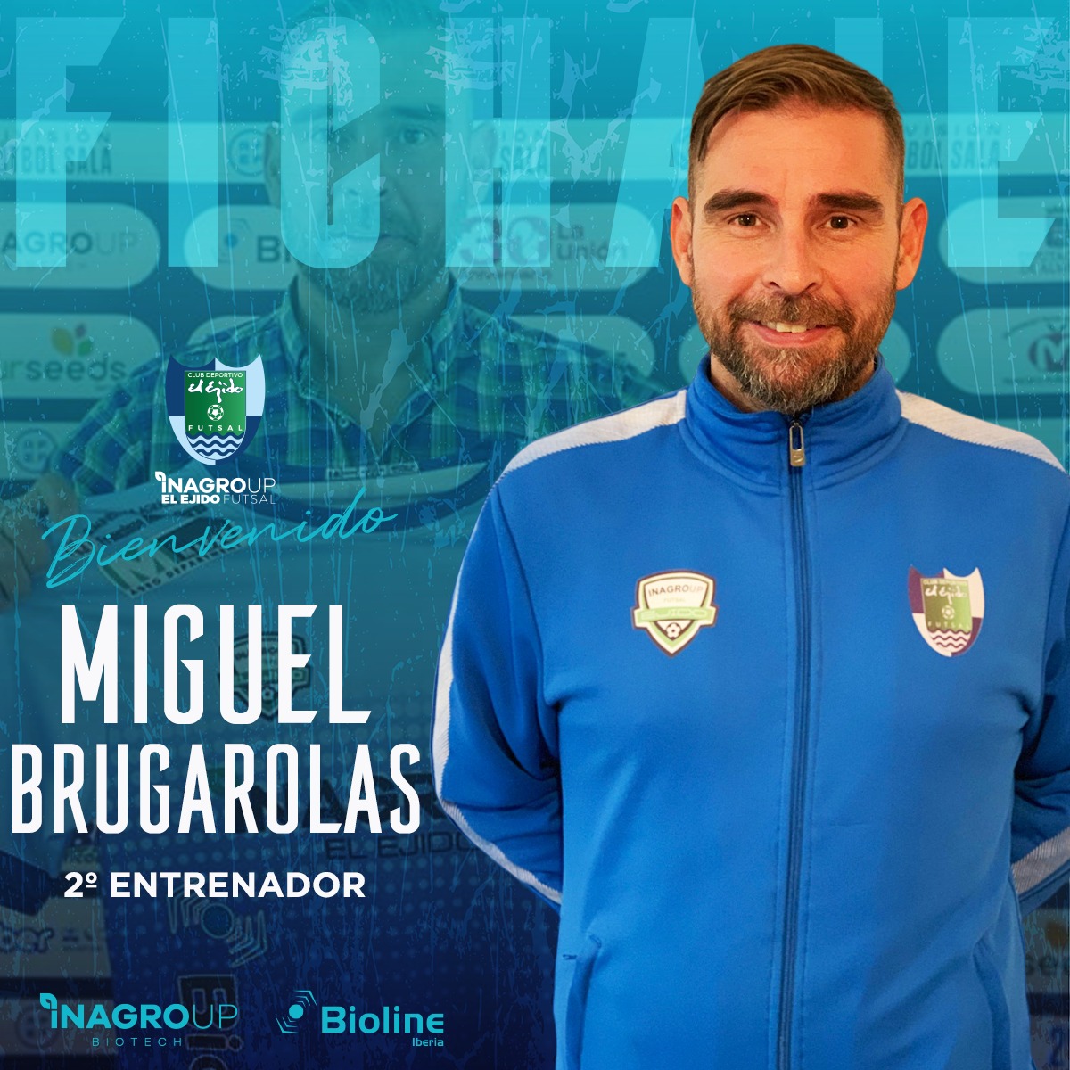 Miguel Brugarolas asume el cargo de Segundo Entrenador de Inagroup El Ejido Futsal