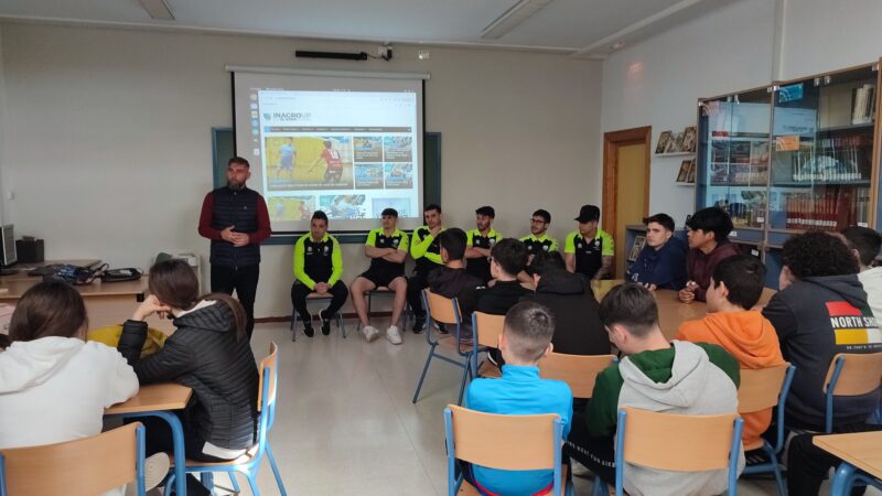 El IES Ciudad de Dalías recibe la visita de Inagroup El Ejido Futsal
