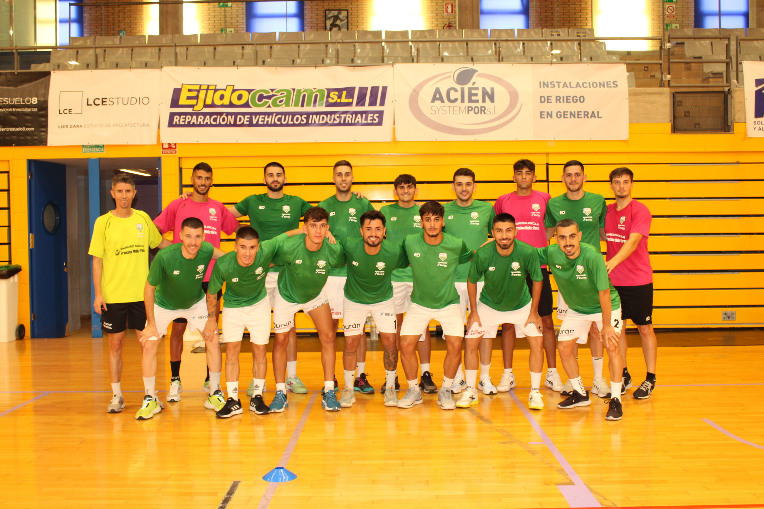 Inagroup El Ejido Futsal ya suda la camiseta
