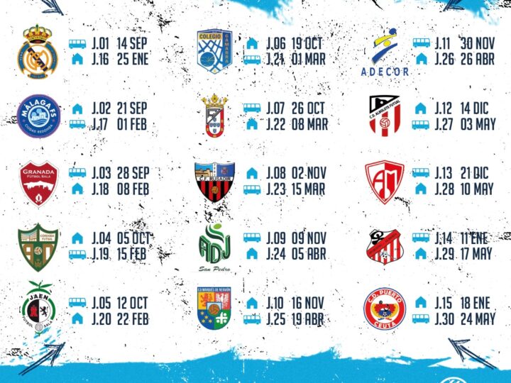 El Juvenil División de Honor arranca la Liga visitando a la Peña Real Madrid