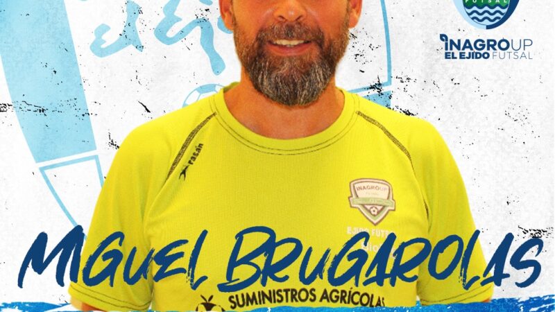 Miguel Brugarolas continúa como Segundo Entrenador de Inagroup El Ejido Futsal