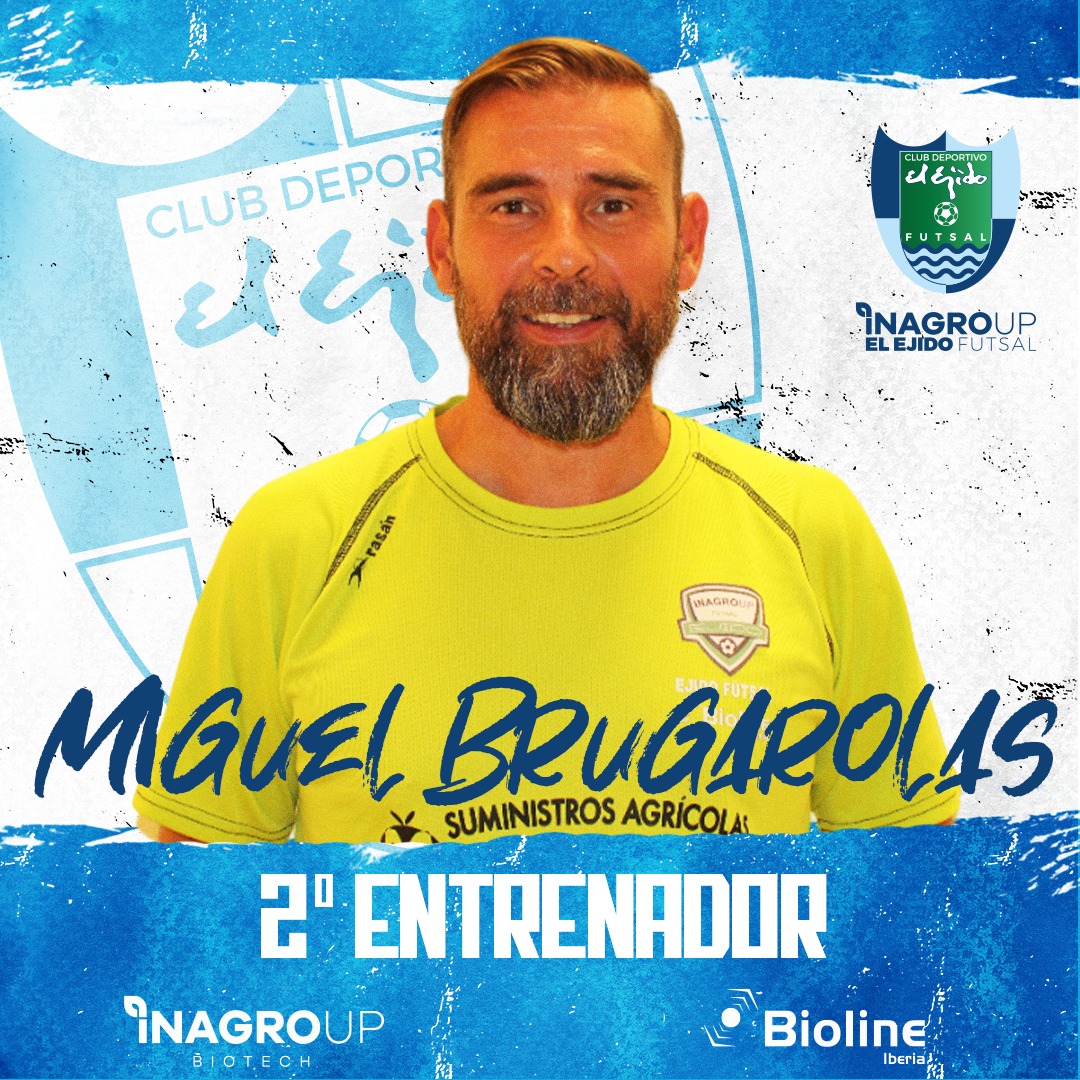 Miguel Brugarolas continúa como Segundo Entrenador de Inagroup El Ejido Futsal