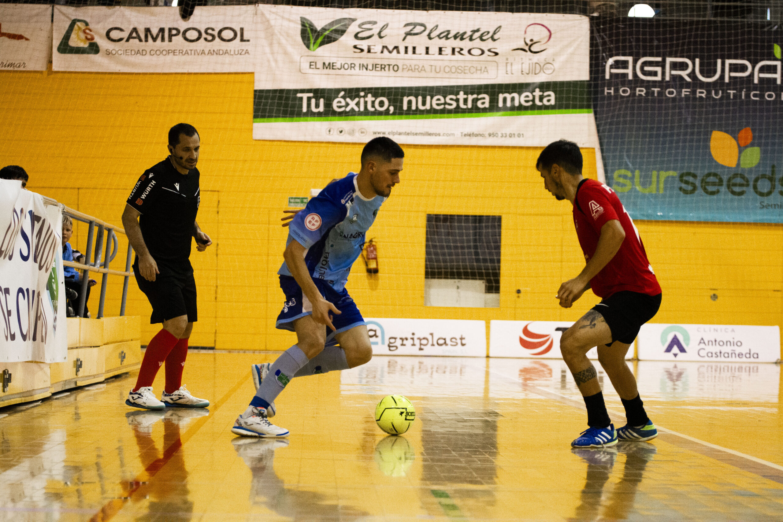 Inagroup El Ejido Futsal remonta de nuevo y empata en su pabellón