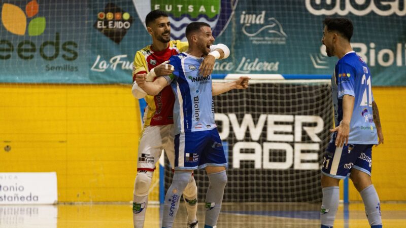 Inagroup El Ejido Futsal consigue su segunda victoria consecutiva en cuatro días.