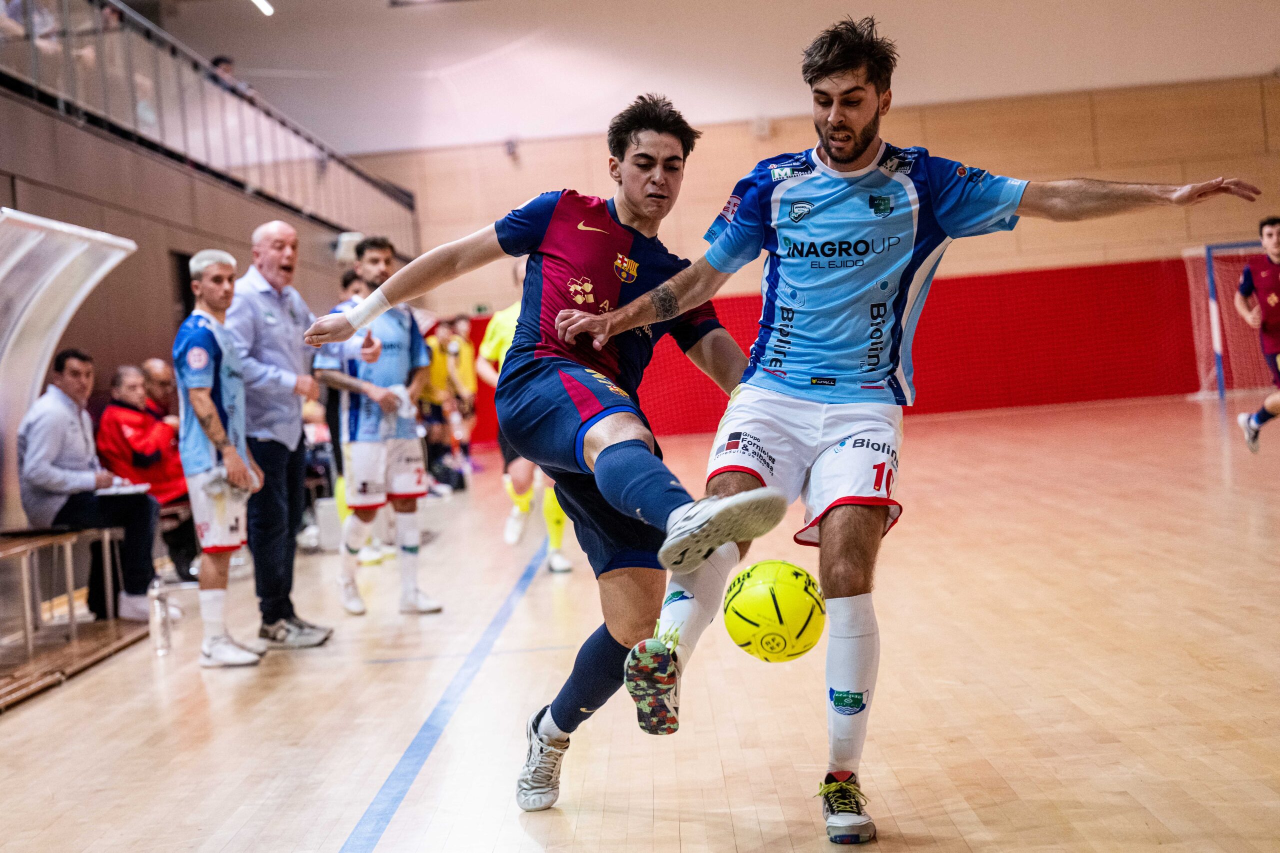 Inagroup El Ejido Futsal cae de forma cruel en Barcelona